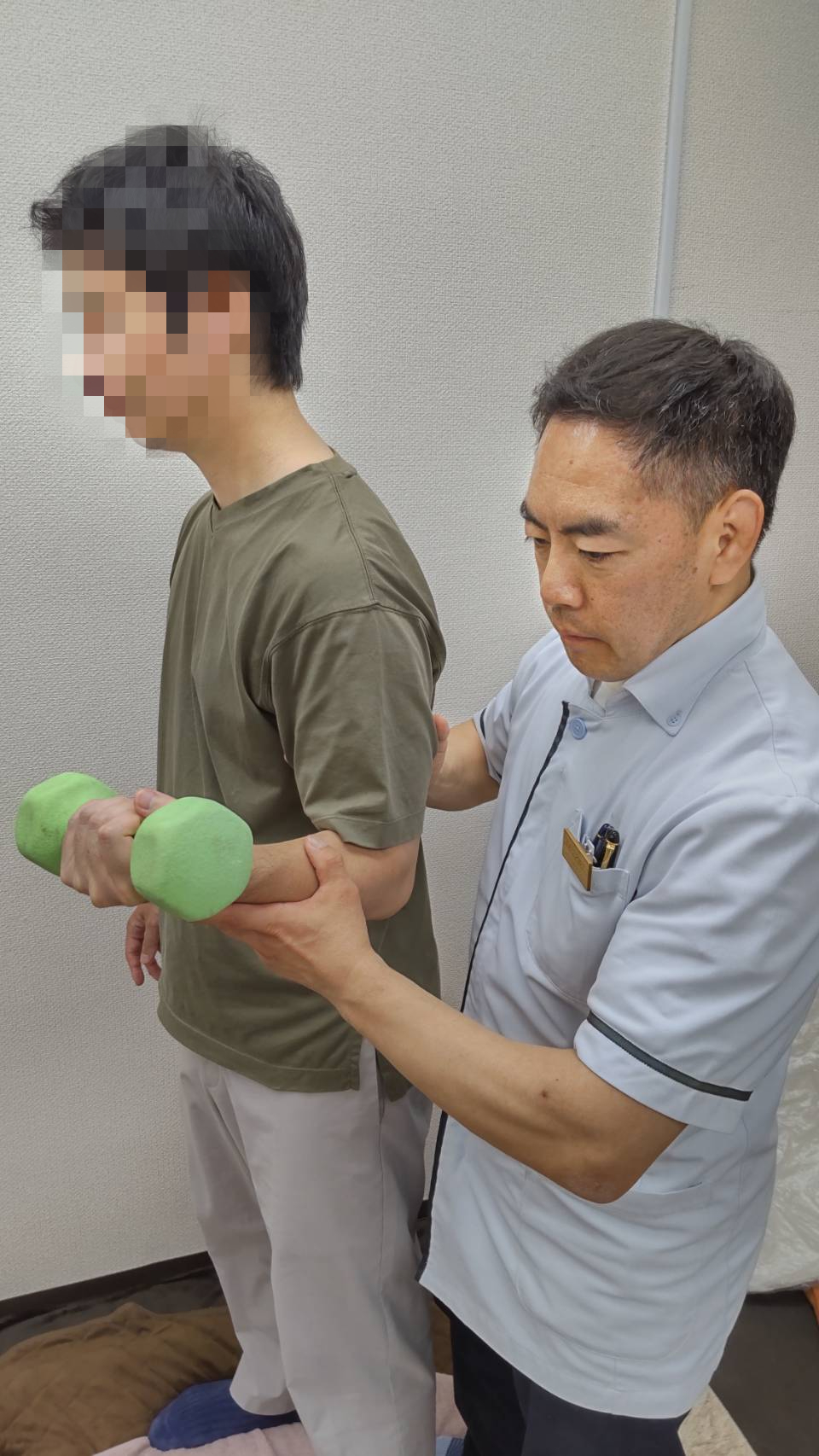 上腕二頭筋長頭腱炎の妙見活法整体による治療テクニック